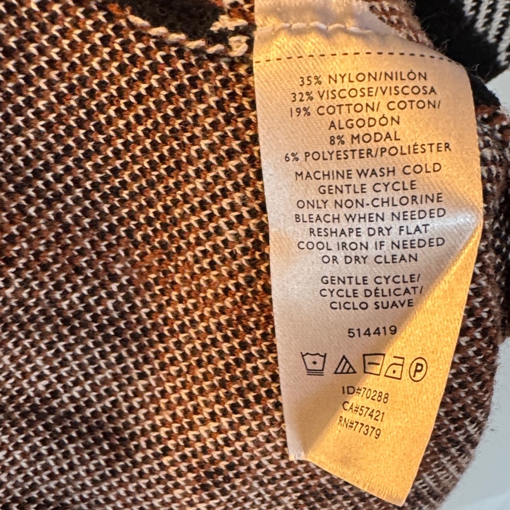Ann Taylor Plaid Sweater Dress NWT - Picture 10 of 11